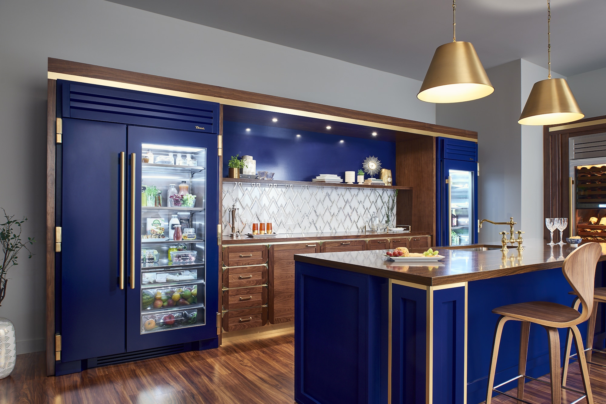 Blue kitchens – 27 navy, cobalt, periwinkle and teal ideas