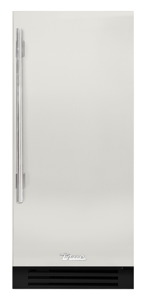 clear ice machine in antique white
