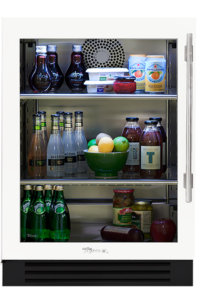 24" Undercounter Refrigerator in Matte White