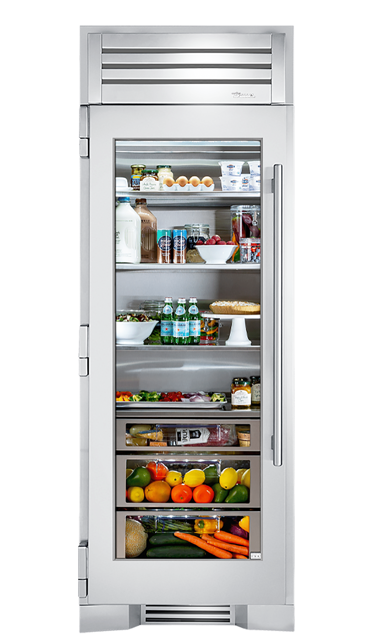 True Glass Door Refrigerator 