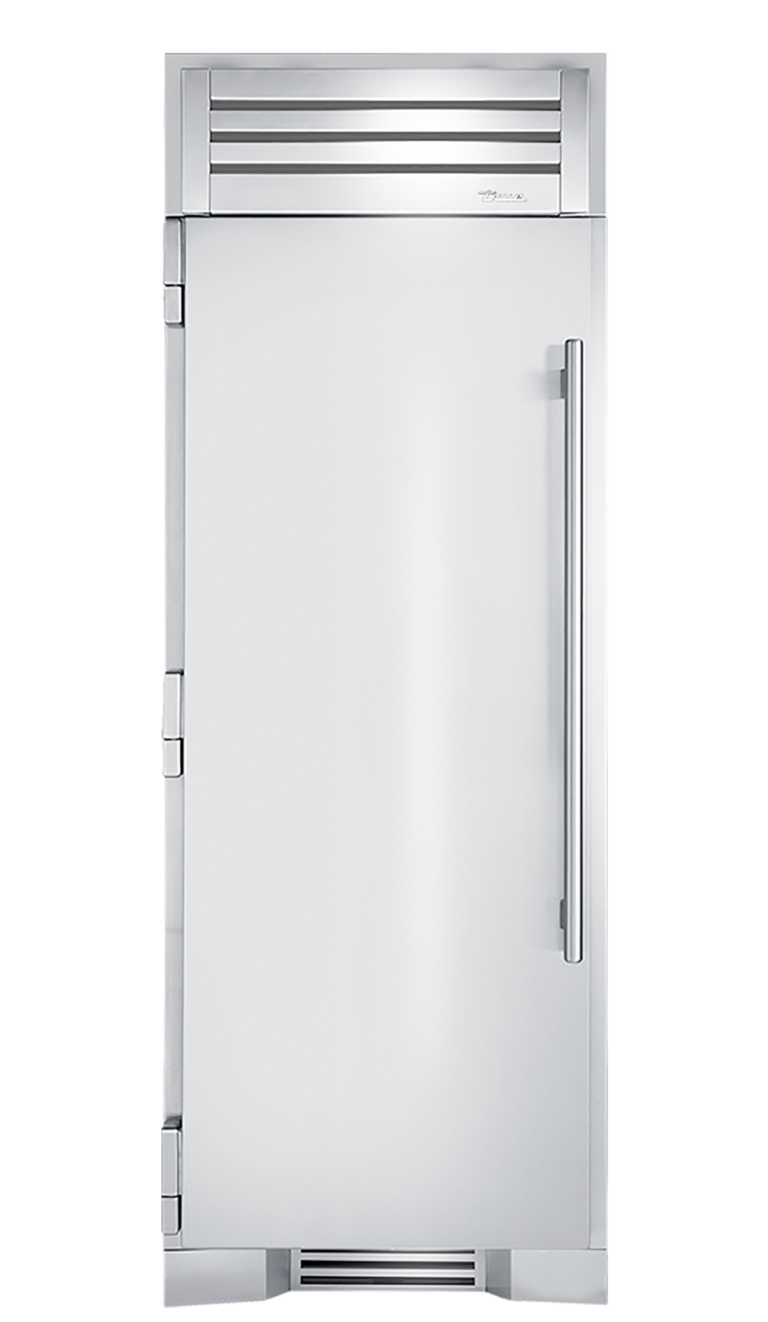 30″ Refrigerator Column Solid Stainless True Residential 1990