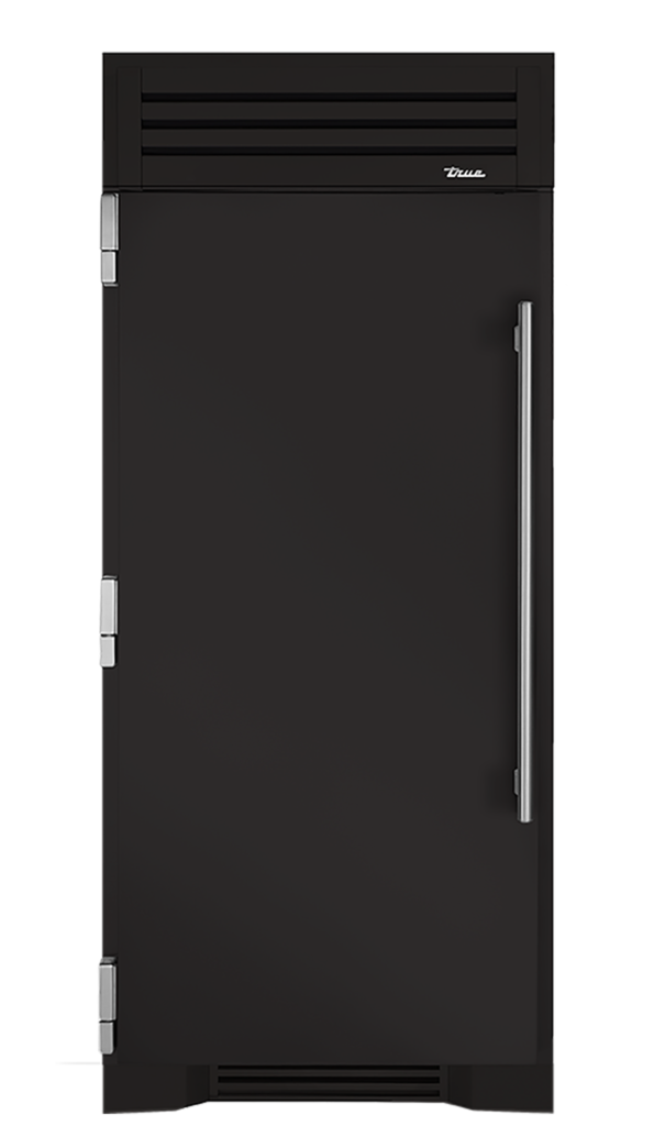 36" Refrigerator Column in Ultra Matte Black