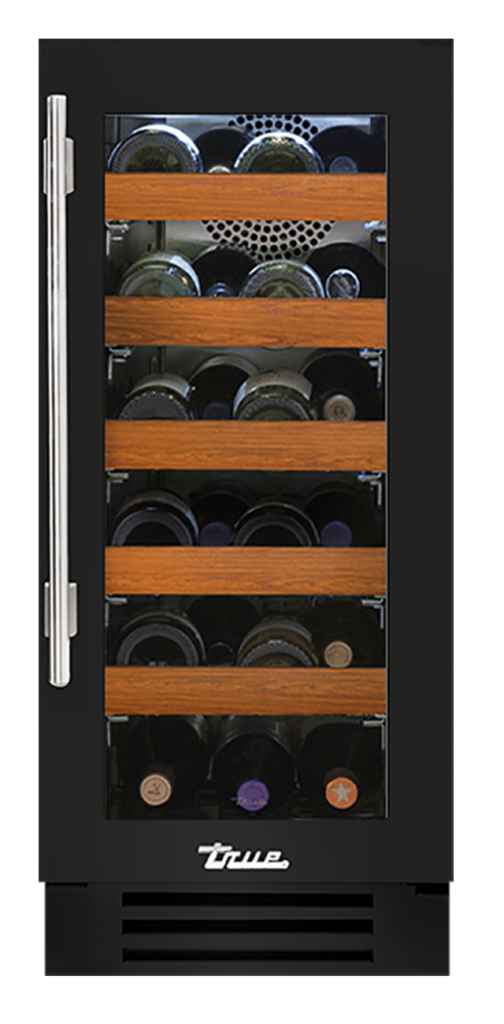 15" Undercounter Wine Cabinet in Gloss Black