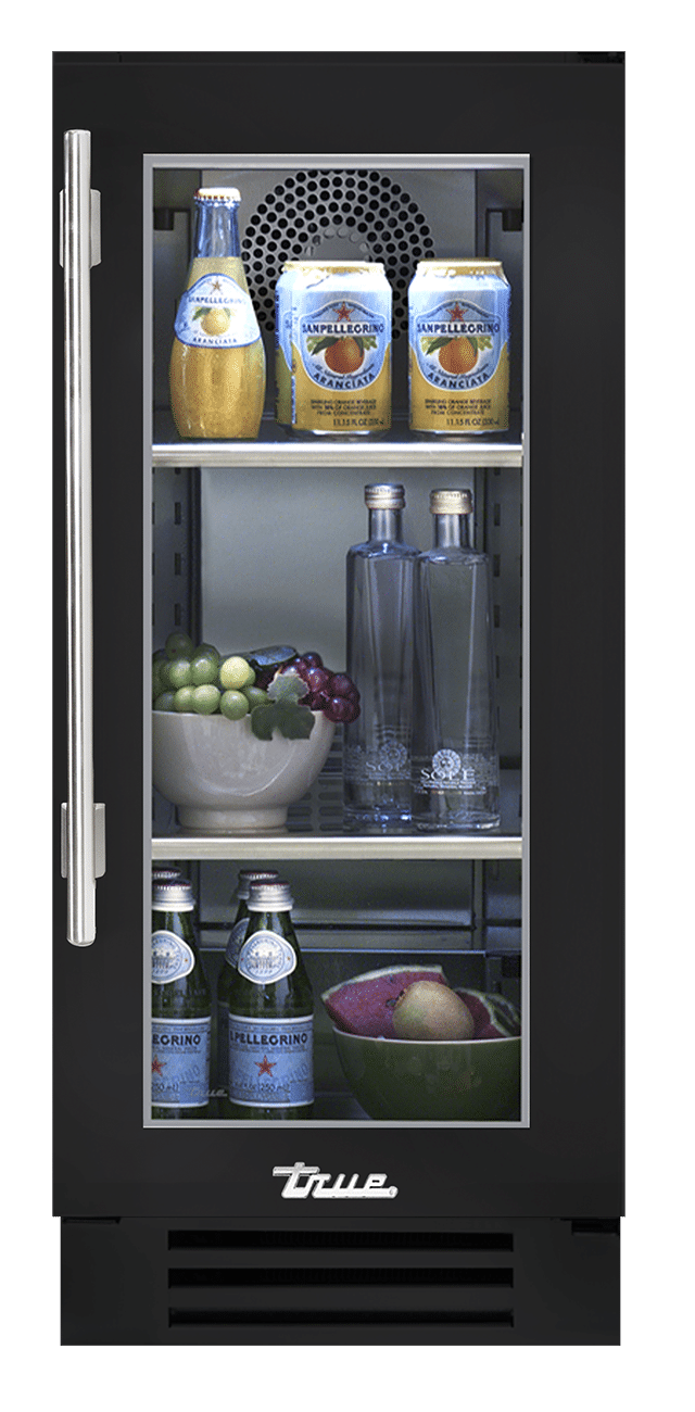 15″ Undercounter Refrigerator Stainless Glass True Residential