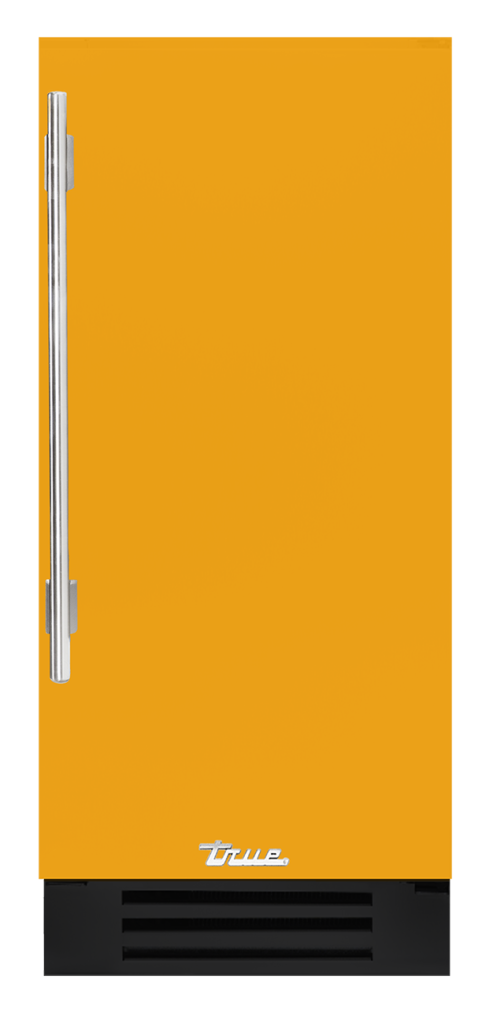 15" undercounter refrigerator in saffron