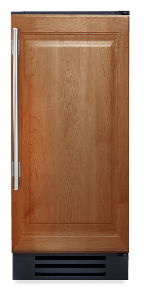 15" Undercounter wine cabinet with overlay panel