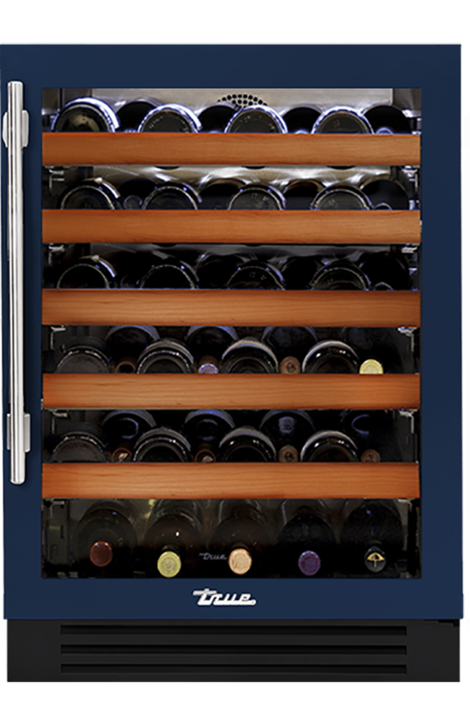 24" Undercounter Wine Cabinet in Cobalt