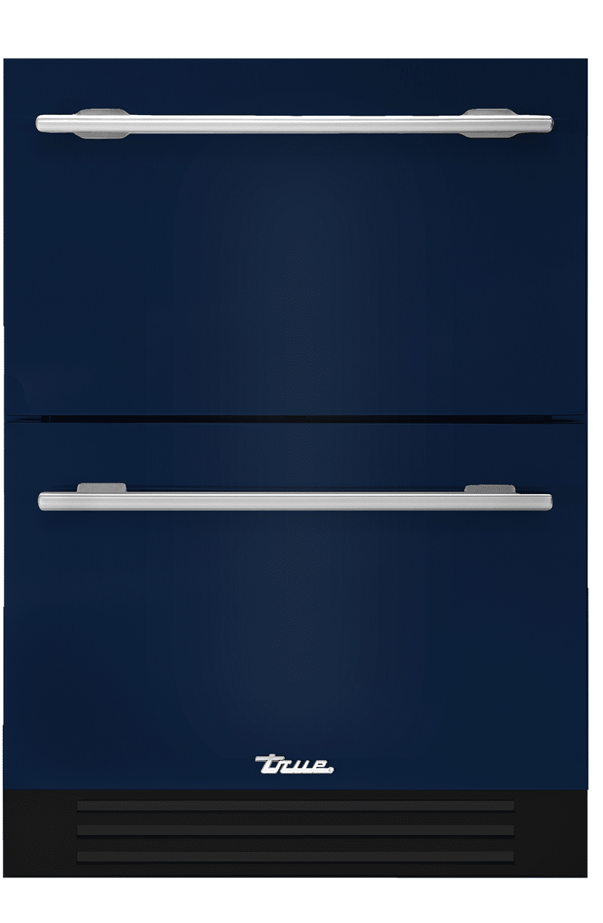 24″ Undercounter Refrigerator Drawer Solid Stainless True Residential