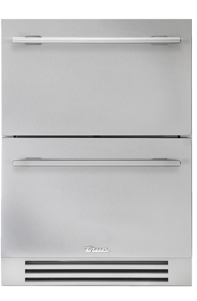 24″ Undercounter Refrigerator Drawer Solid Stainless