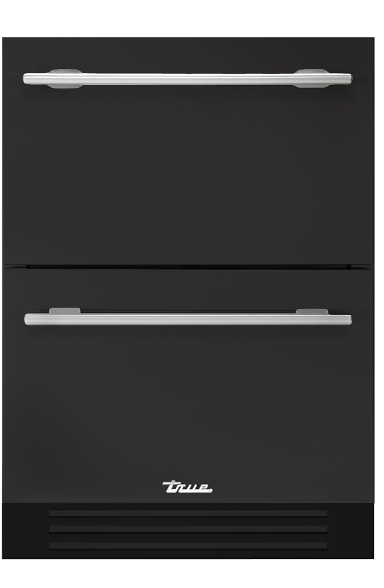 24″ Undercounter Freezer Drawer Solid Stainless True Residential