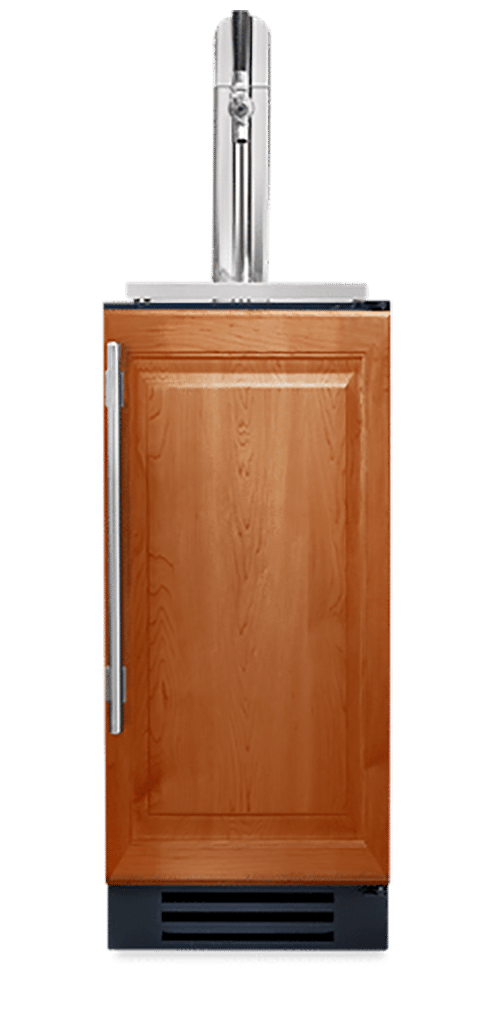 15" Undercounter Beverage Dispenser with Overlay Panel