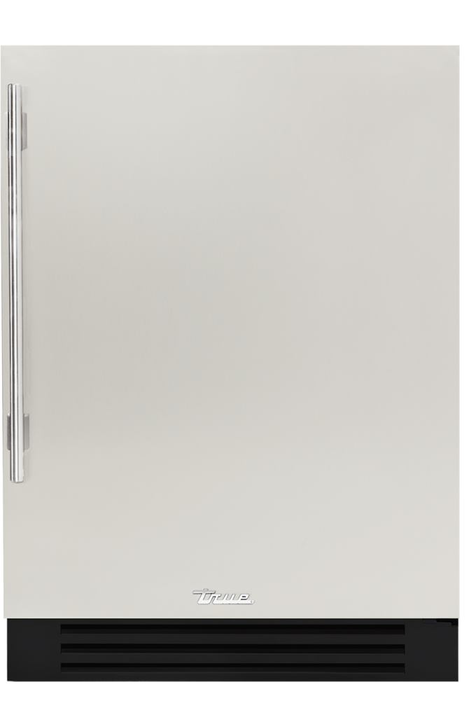 24" undercounter refrigerator in antique white