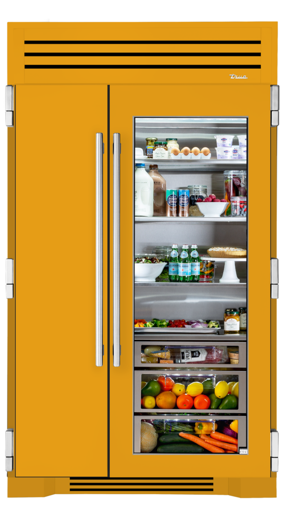 The True 48 Glass Door Residential, Sliding Door Refrigerator Residential