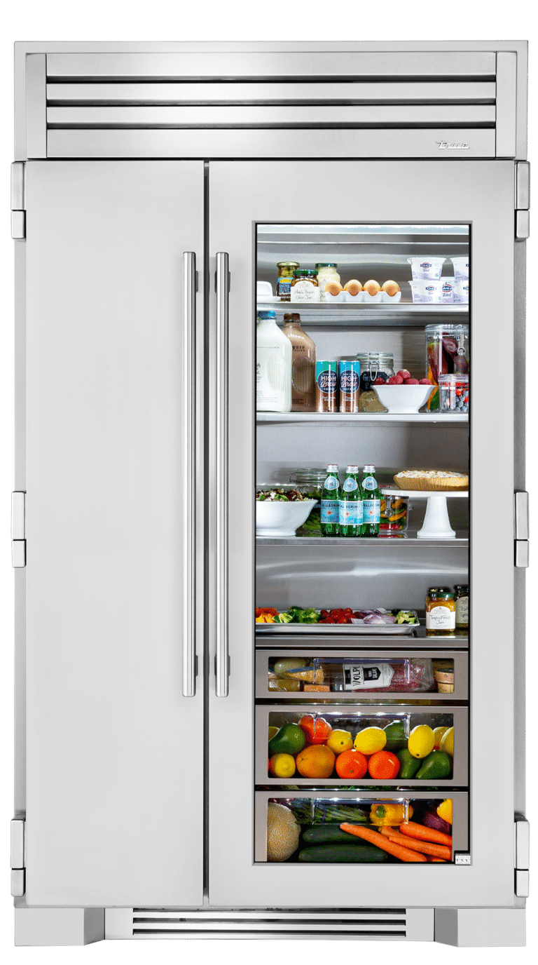 compact side by side refrigerator freezer