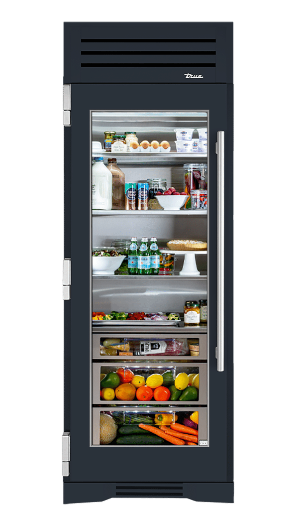 30 Glass Door Refrigerator Column, Sliding Door Refrigerator Residential