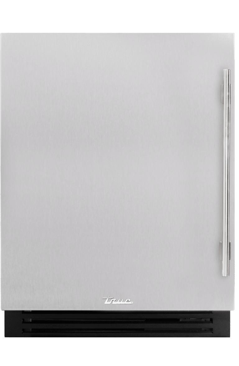 24″ ADA Height Undercounter Refrigerator Solid Stainless True Residential